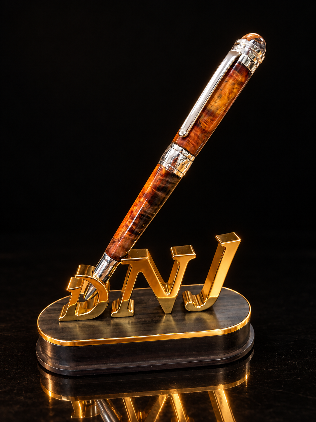Bút DNJ Vân Gỗ Hổ Phách – hình 2